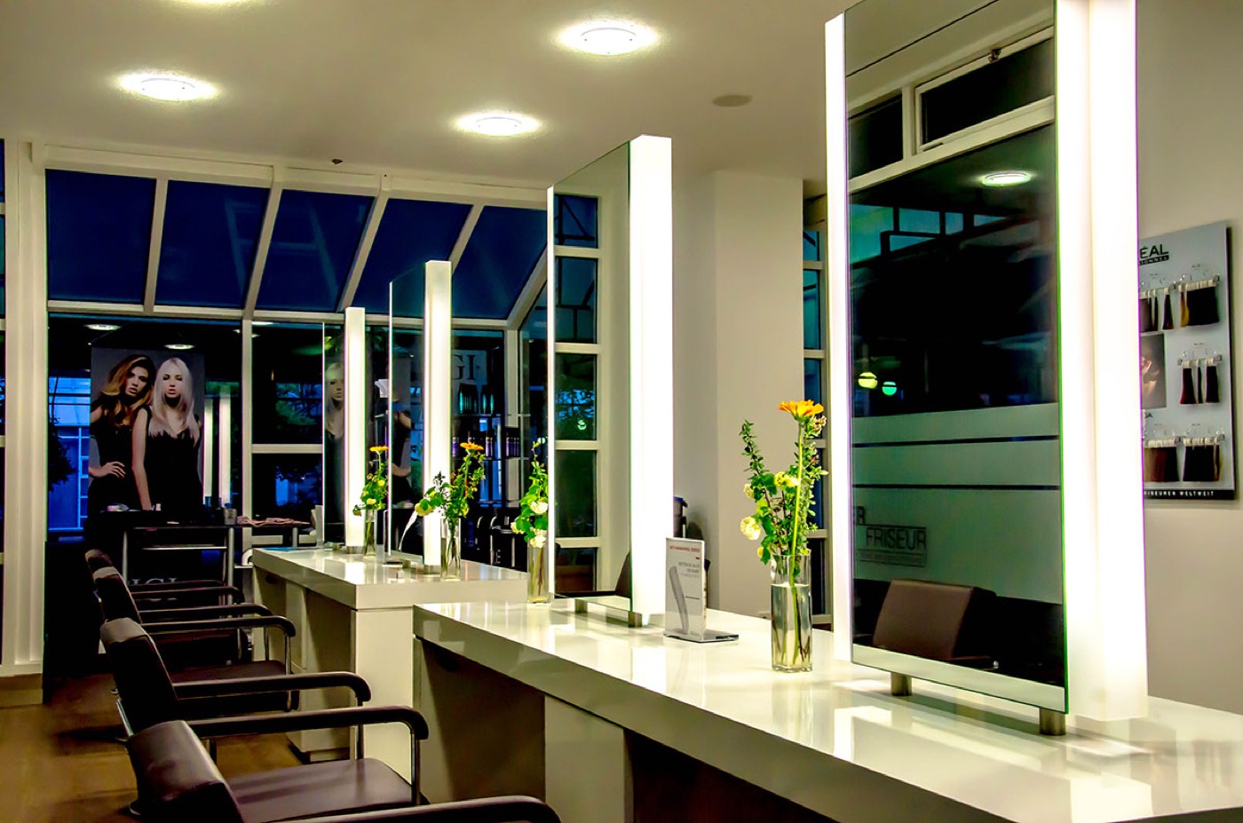 Blick in den Salon